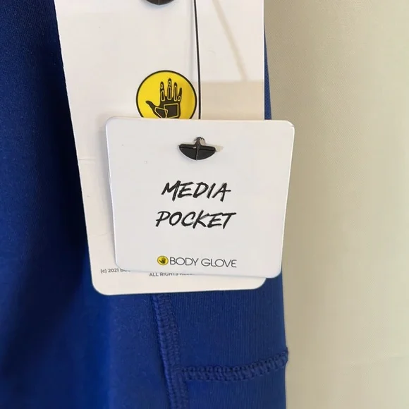 Body Glove Blue  Leggings Size Large NWT - Picture 15 of 15